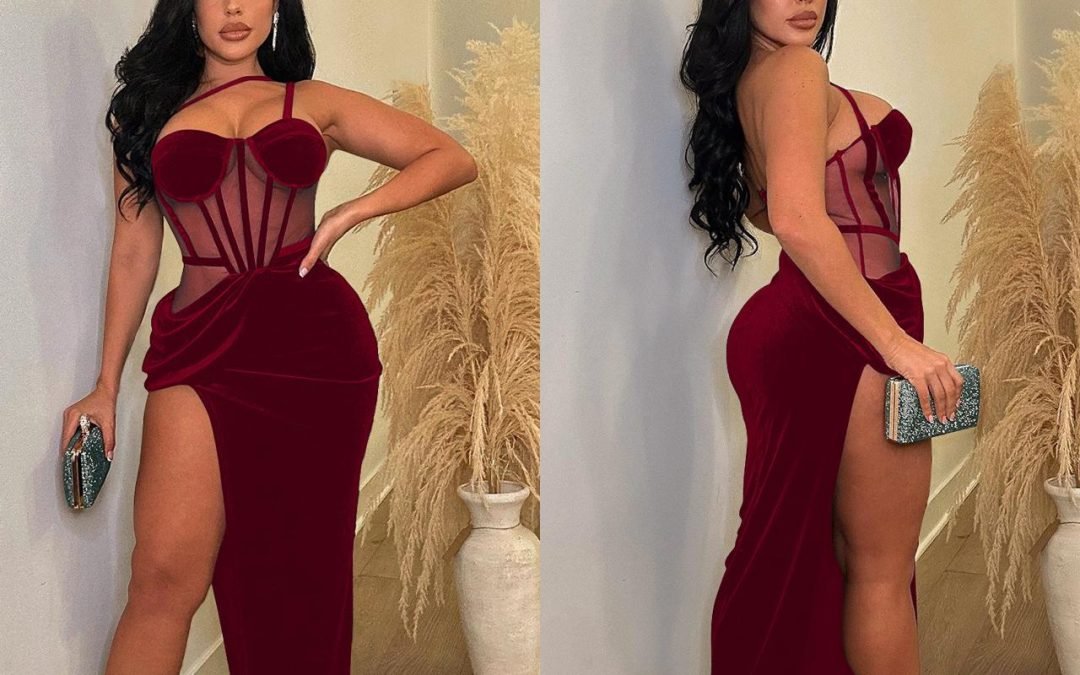 Woman Red Dress