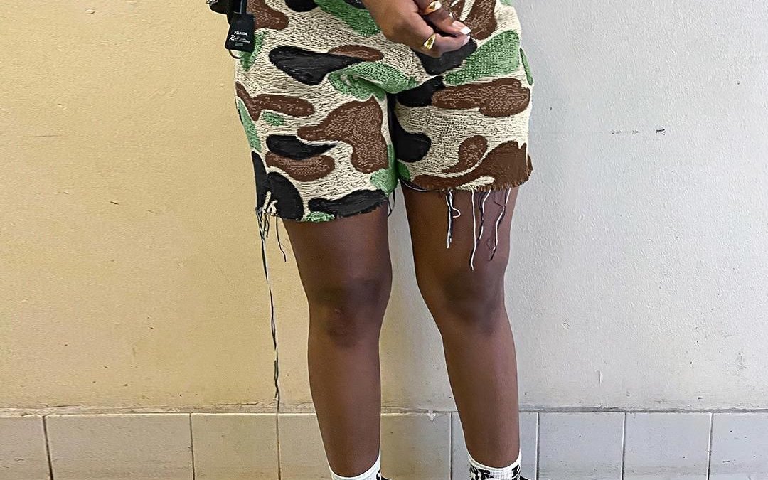 Camouflage shorts