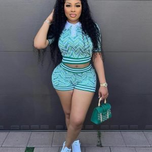 Woman two piece-Green
