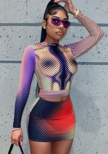 Woman two piece reflector