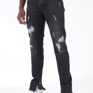 Flared Stretch Jeans Met Ritssluiting - Yorkton