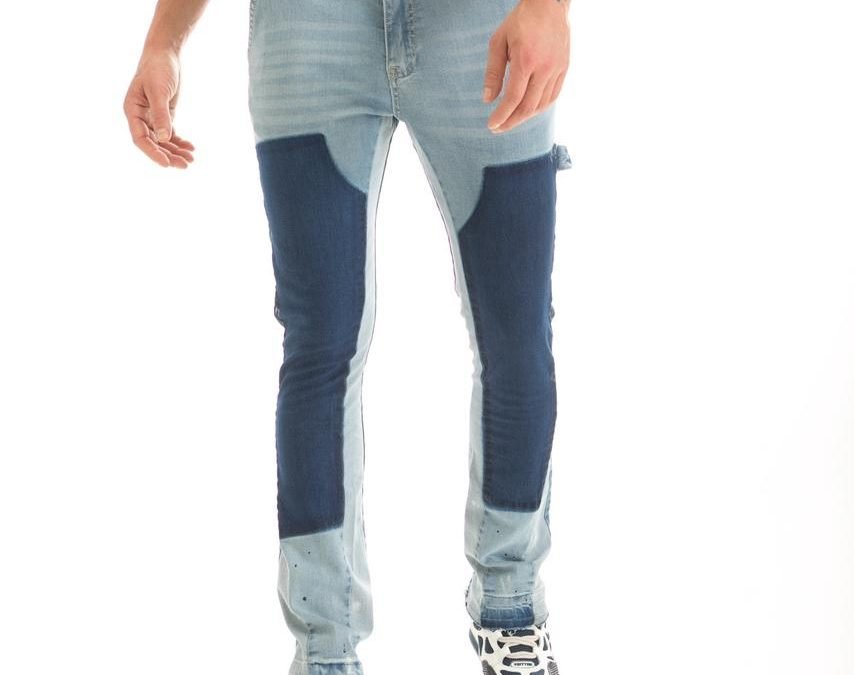 Traveler Flared Jeans Voor Heren-Azurri